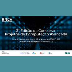 Concurso de Projetos de Computação Avançada | Candidaturas até 31 de maio