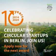 Green Alley Award | Candidaturas até 20 de novembro