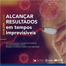 IAPMEI lança ciclo de webinars "Alcançar resultados em tempos imprevisíveis"