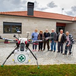 Empresa portuguesa testa entrega de medicamentos por drone com congénere Belga no âmbito da Enterprise Europe Network