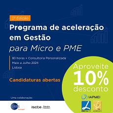 Programa formativo para micro empresas e PME | Candidaturas abertas