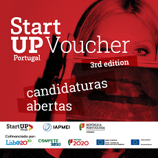 StartUP Voucher 2019-2022 | Candidaturas abertas