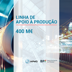 Linha de Apoio à Produção já disponível
