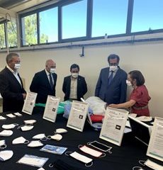 IAPMEI acompanha SEAE em visita à empresa Confecções Manuela & Pereira, Lda.