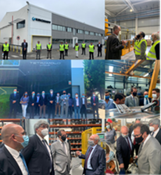 IAPMEI acompanha SEAE em visita a empresas do setor da metalomecânica