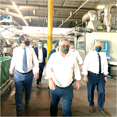 IAPMEI acompanha SEAE em visita a empresas têxteis