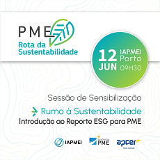 Reporte ESG | IAPMEI lança sessões dirigidas a PME